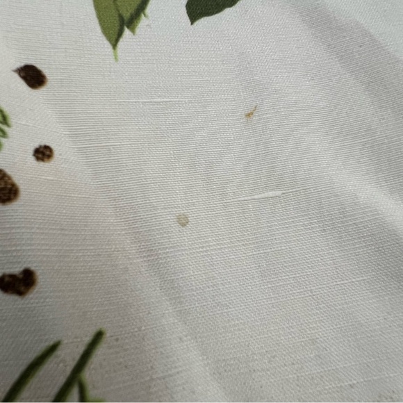 Sandra King 16 Silk Linen Blend Animal Print Floral Open Front Blazer Jacket R9 - Picture 5 of 7